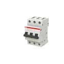 ABB System Pro M Compact S200 Miniature Circuit Breaker, 3-Pole, 3A, Type Z, 400V AC, 6 kA 2CDS253001R0318 S203 Z 3A - 10 KA