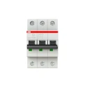 ABB System Pro M Compact S200 Miniature Circuit Breaker, 3-Pole, 3A, Type Z, 400V AC, 6 kA 2CDS253001R0318 S203 Z 3A - 10 KA