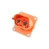 TE Connectivity Heavy Duty Power Connector Housing Panel Mount IP6K9K HVP800 Series