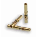 ITT Cannon Female Crimp Circular Connector Contact 16 AWG Wire Size Brass Gold Plating T3P16FC1LY / 192991-0047