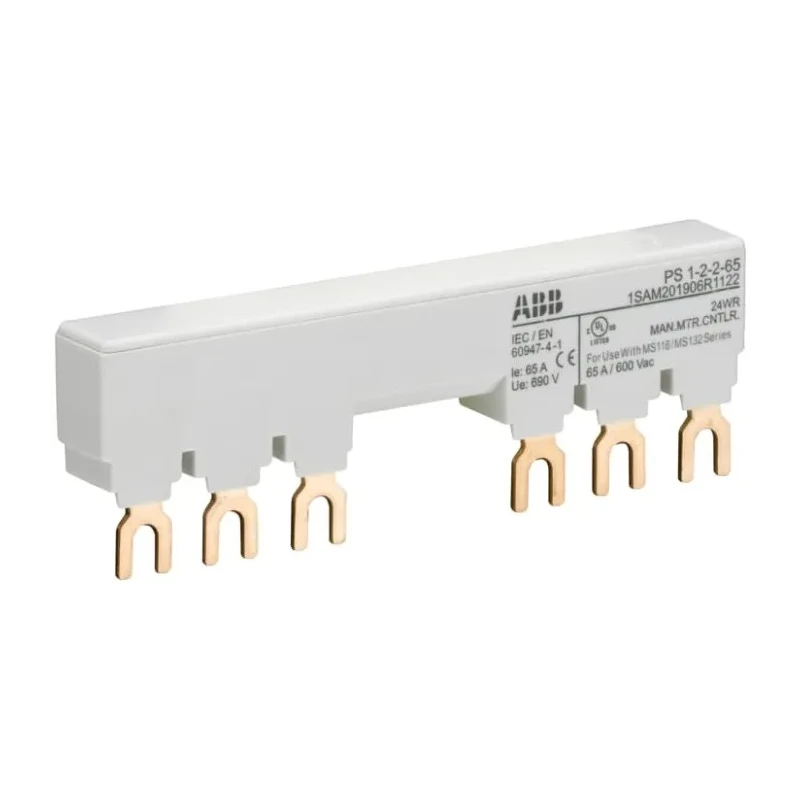 ABB Busbar PS1-2-2-65 Series Mounting Kit for Use with MS132, MS116 PS1-2-2-65