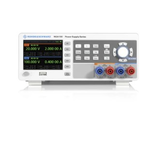 Rohde & Schwarz Digital Bench Power Supply Bundle 2-Output 0 mV to 100 V, 80 W, 2 A Max NGA142COMb