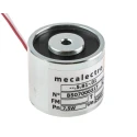 Mecalectro Holding Magnet 440 N Holding Force 24V DC Soft Iron Body 5.81.01