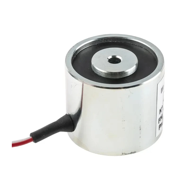 Mecalectro Holding Magnet 440 N Holding Force 24V DC Soft Iron Body 5.81.01