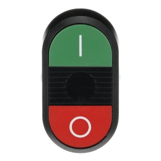 ABB MPD2 Series Green, Red Momentary Push Button Head 22.5 mm Cutout IP66 MPD2