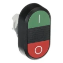 ABB MPD2 Series Green, Red Momentary Push Button Head 22.5 mm Cutout IP66 MPD2