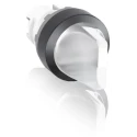 ABB M3SS1 Series 3 Position Illuminated Selector Switch Head 22.5 mm Cutout IP66 M3SS1