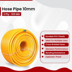 Balwaan Hose Pipe 10 mm 3 Ply- 100 Meters