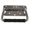 Savigny Steel Carrying Handle Zinc Plated Screw Fixing 124mm Width 60.5mm Height Load Capacity 70kg 40302 ZI