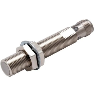 Omron Threaded Barrel Inductive Proximity Sensor M12 NPN 30 V dc 200mA 4 mm Detection E2E-X4C1L12-M1