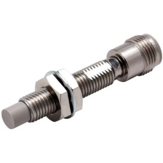 Omron Threaded Barrel Inductive Proximity Sensor M8 NPN 30V DC 4 mm Detection E2E-X4MC1L8-M1