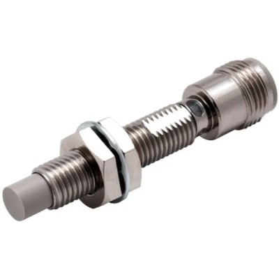 Omron Threaded Barrel Inductive Proximity Sensor M8 NPN 30V DC 4 mm Detection E2E-X4MC1L8-M1