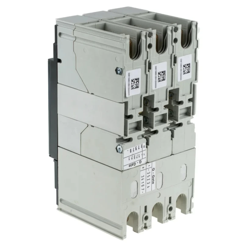 ABB Tmax Molded Case Circuit Breaker 3-Pole 200A Breaking Capacity 200kA Fixed 1SDA054232R1 T4L250 FF TMA 200A