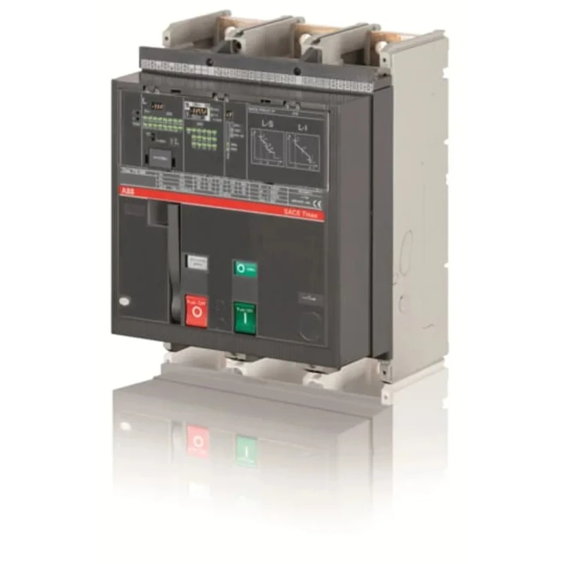 ABB Molded Case Circuit Breaker 3-Pole 1600A Breaking Capacity 85 kA Fixed Mount 690V 1SDA063010R1 T7S-M 1600A PR231-LS/I FF