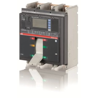 ABB Molded Case Circuit Breaker 3-Pole 800A 690V AC Breaking Capacity 85 kA Solid State 1SDA061967R1 T7S 800A PR332-LSI FF