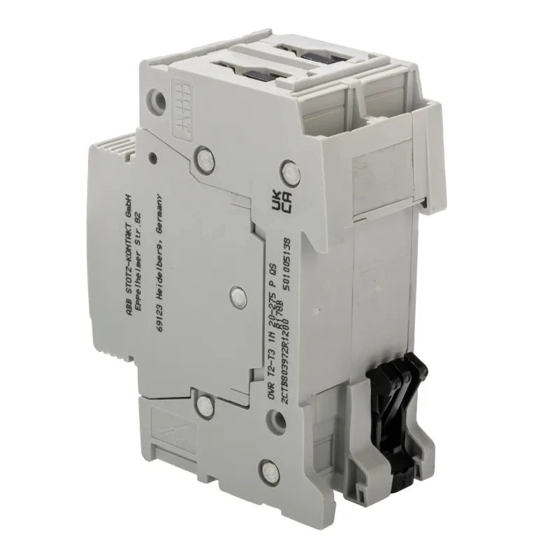 ABB 2 Phase Industrial Surge Protector 100 kA 1.4 kV DIN Rail Mount 2CTB803972R1200