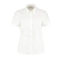 Kustom Kit White Cotton, Polyester Long Sleeve Women’s Work Shirt KK701 97 cm