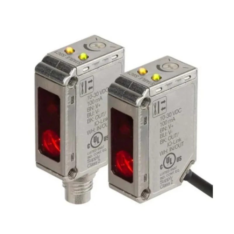RS PRO Polarised Retro Reflection Photoelectric Sensor, Block Style, 6 m Detection Range, NPN/PNP Output, IP67 Rated IP67