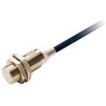 Omron Threaded Barrel Inductive Proximity Sensor M18 NPN 30V DC 8mm Detection E2E-X8C118 2M