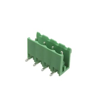 RS PRO Pluggable Terminal Block 4-Contact 5 mm Pitch 1 Row 300V 15A Polyamide Housing 237-8531
