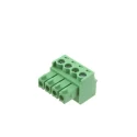 RS PRO Pluggable Terminal Block, 4-Contact, 3.5 mm Pitch, 1 Row, 8A, 300V, Polyamide Housing 237-8475