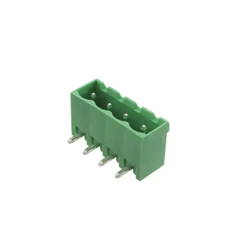 RS PRO Pluggable Terminal Block 4-Contact 5.08 mm Pitch 1 Row 15A 300V Polyamide Housing 237-8538