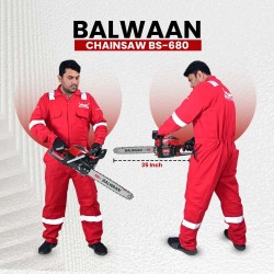 Balwaan 18 Inches BS-680 Ultimate Chainsaw with 68cc Engine