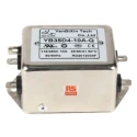 RS PRO 10 A 250V AC 50Hz 60Hz Chassis Mount Power Line Filter Fast-On 1 Phase 237-8724