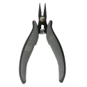 RS PRO 1-Piece Flat Nose Plier Smooth Jaw, 146mm Overall Length, 19mm Jaw Length, Carbon Steel, ESD Safe 238-0753