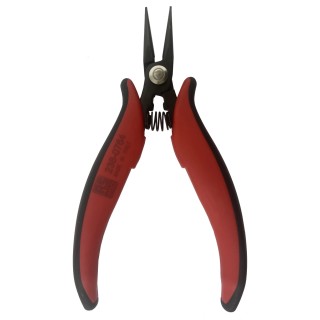 RS PRO Long Nose Plier Insulated Handle Carbon Steel Smooth Jaw 154mm Length 26mm Jaw 238-0764