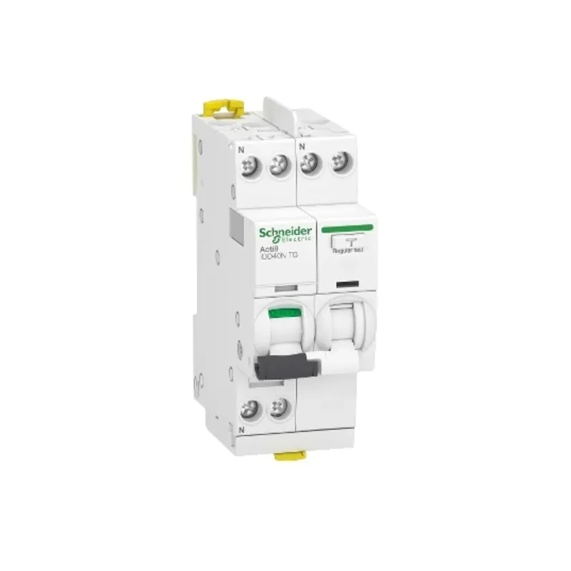 Schneider Electric Residual Current Circuit Breaker with Overload Protection 20A Current Rating 1-Pole 300 mA Trip A9DV7620