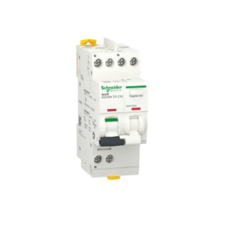 Schneider Electric Residual Current Circuit Breaker with Overload Protection 32A Current Rating 1-Pole 300 mA Trip A9DV7632