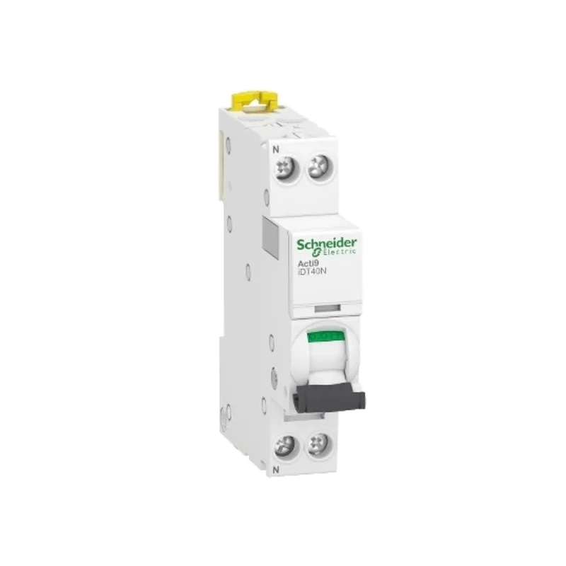 Schneider Electric Miniature Circuit Breaker Acti9 iDT40N, 1-Pole, 32A, Type D, 230V AC, 6000 A Breaking Capacity A9P34632