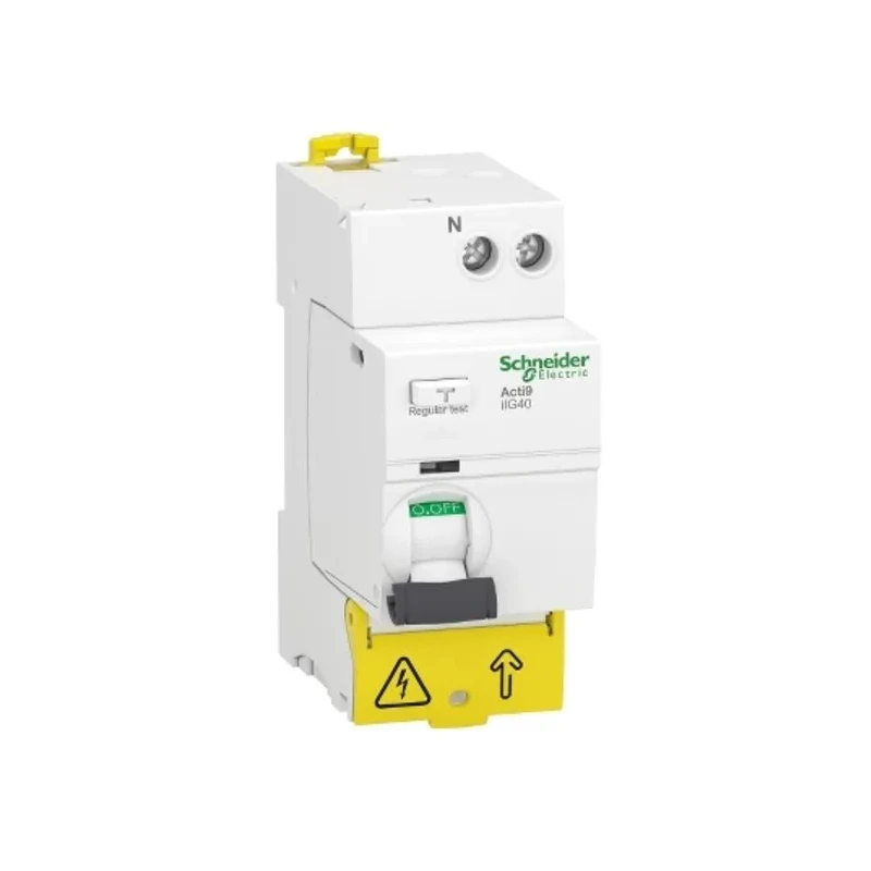 Schneider Electric Residual Current Circuit Breaker 63A 1-Pole 30mA Type AC 1500A Breaking Capacity 230V AC Acti9 A9R67663