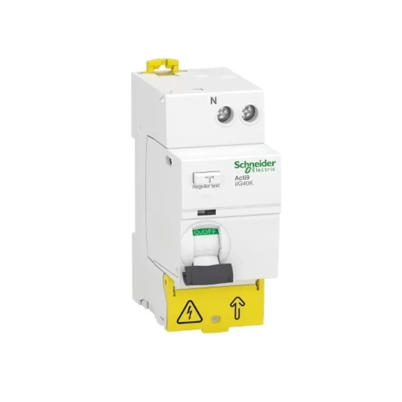 Schneider Electric Residual Current Circuit Breaker Acti9 iIG40K Series, 40A, 1-Pole, 30 mA, Type AC, 500A Breaking A9R69640