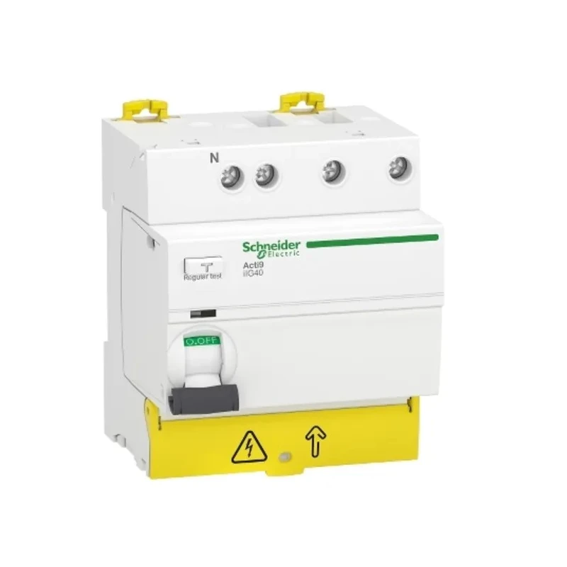 Schneider Electric Acti9 iIG40 Series Residual Current Circuit Breaker 63A 3+N-Pole 300 mA Type AC 500A 230V AC A9R77763