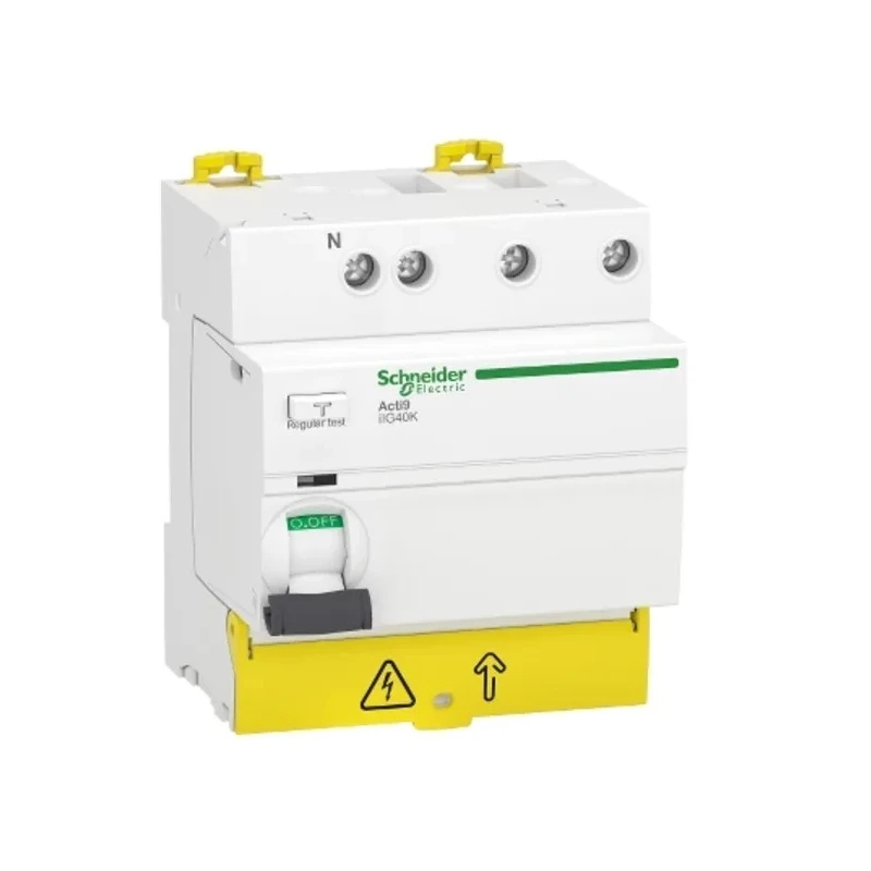 Schneider Electric Residual Current Circuit Breaker 25A 3+N-Pole 300 mA Type AC 500 A 230V AC Acti9 iIG40K Series A9R79725
