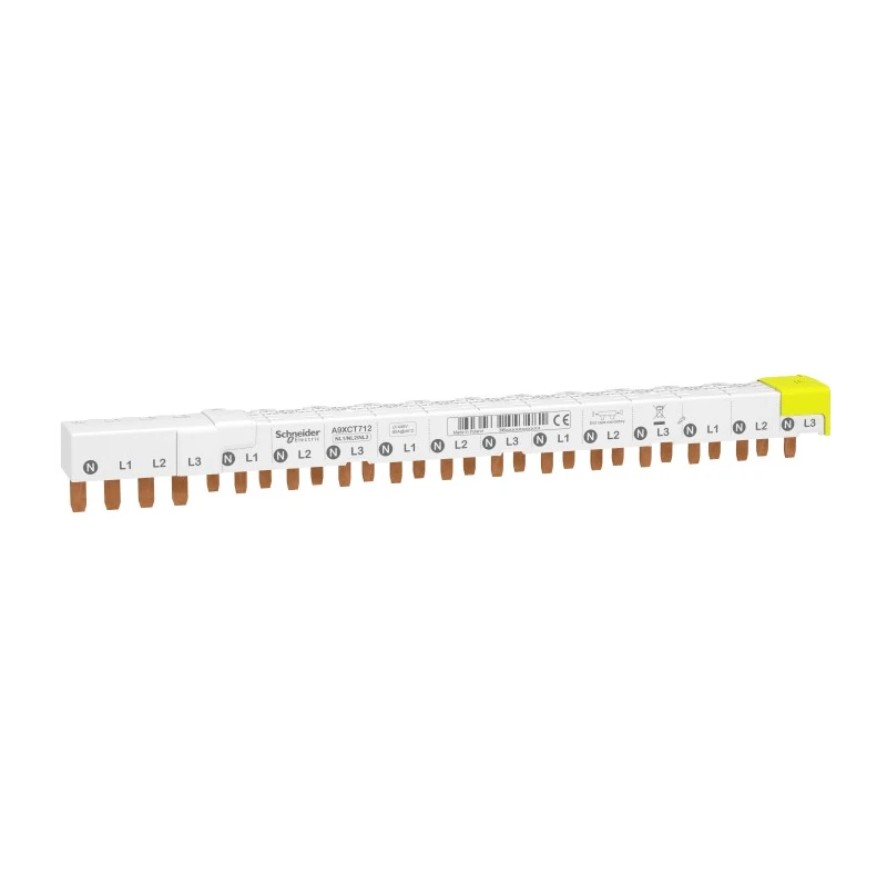 Schneider Electric Acti9 Acti9 iDT40 1 Phase Busbar, 9 mm Pitch A9XCT712