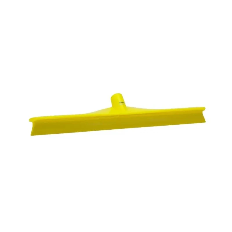 Vikan Yellow Squeegee, Polypropylene Blade with Thermoplastic Elastomer Rubber, 75 mm x 85 mm x 500 mm, Handle 71506