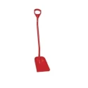 Vikan Red Square Shovel with 270 mm Blade Width and 1280 mm Handle Length 56114
