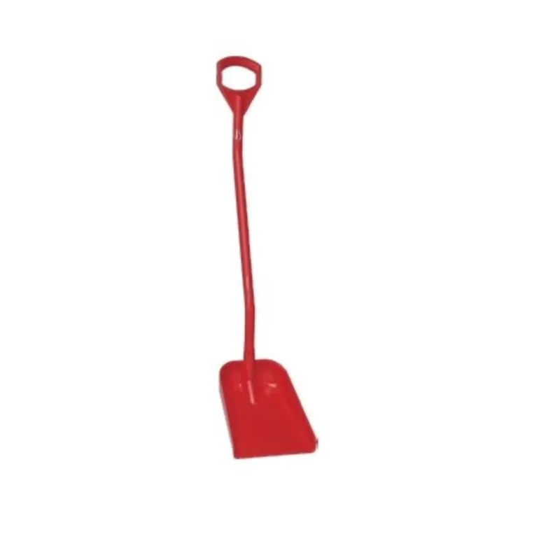 Vikan Red Square Shovel with 270 mm Blade Width and 1280 mm Handle Length 56114