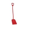 Vikan Red Square Shovel with 270 mm Blade Width and 1280 mm Handle Length 56114