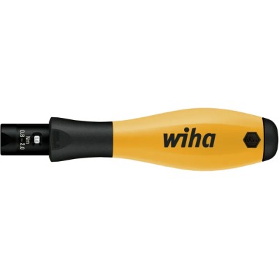 Wiha Adjustable Torque Screwdriver, 1 to 0.6 Nm, 4 mm Drive, ESD Safe, ±6% Accuracy 26865