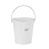 Vikan 12L Polypropylene White Standard Bucket with Handle 56945