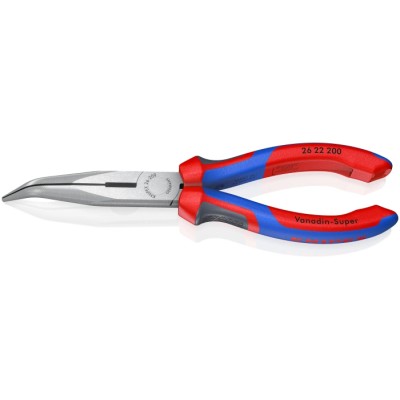Knipex Long Nose Plier Vanadium Electric Steel 200mm Overall Length 73mm Jaw 26 22 200