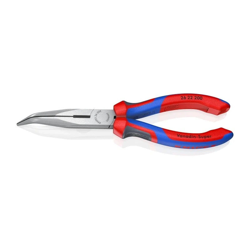 Knipex Long Nose Plier Vanadium Electric Steel 200mm Overall Length 73mm Jaw 26 22 200