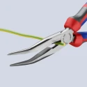 Knipex Long Nose Plier Vanadium Electric Steel 200mm Overall Length 73mm Jaw 26 22 200