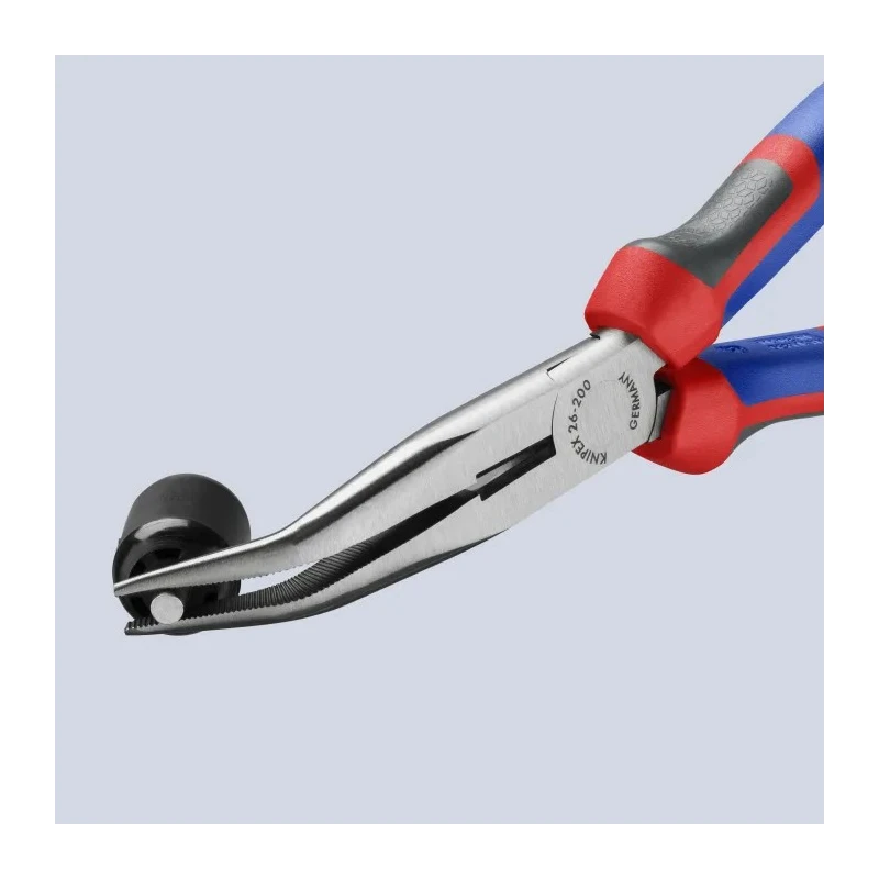 Knipex Long Nose Plier Vanadium Electric Steel 200mm Overall Length 73mm Jaw 26 22 200
