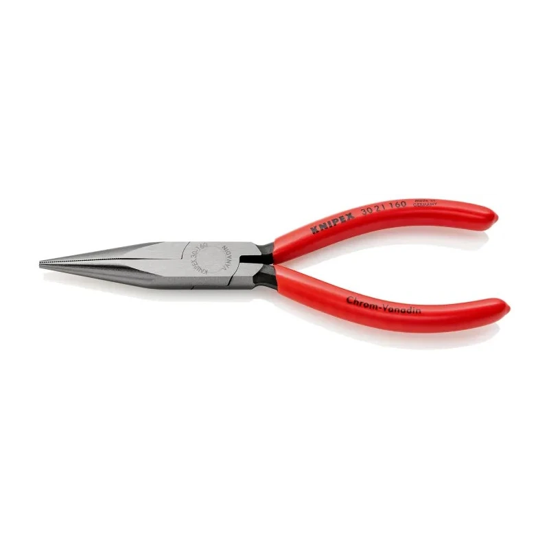 Knipex Long Nose Plier Round Jaw 160mm Overall Length 50mm Jaw Length 30 21 160