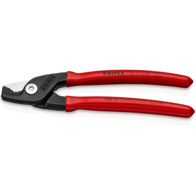 Knipex One-Hand Operation Twin Cutting Edge Cable Cutter 160mm 95 11 160